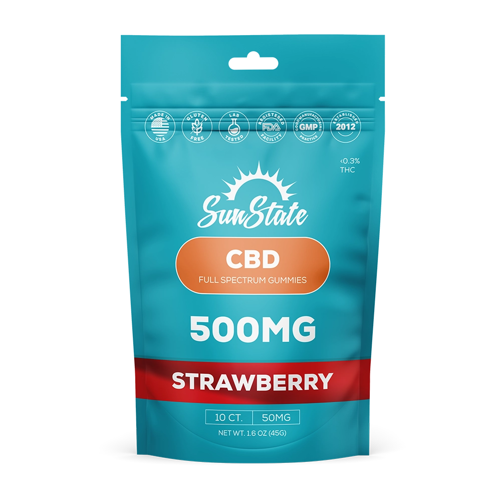 Full Spectrum Infused CBD Gummies - 50mg Hemp Wellness